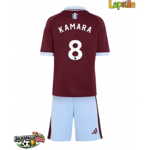Aston Villa Boubacar Kamara #8 Kotipaita Lapsille 2026-27 Lyhythihainen (+ shortsit)